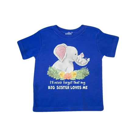 Inktastic I ll Never Forget That My Big Sister Loves Me Cute Elephants Gift Toddler Boy or Toddler Girl T-Shirt
Inktastic I ll Never Forget That My Big Sister Loves Me Cute Elephants Gift Toddler Boy or Toddler Girl T-Shirt