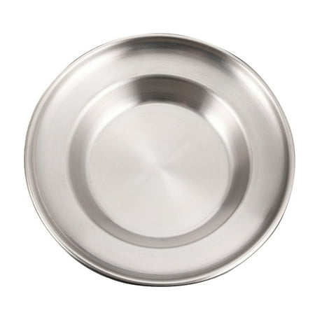 Stainless Steel Plate Round Dinner Plate Dessert Plate Household Food Serving Plate 
Stainless Steel Plate Round Dinner Plate Dessert Plate Household Food Serving Plate