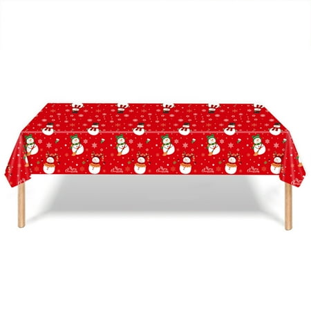 Table Cloth Disposable Tablecloth Creative PVC Christmas Print Tablecloth Table Party Decor Christmas Decorations
Table Cloth Disposable Tablecloth Creative PVC Christmas Print Tablecloth Table Party Decor Christmas Decorations