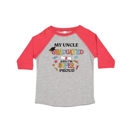 Inktastic My Uncle Graduated and I m Super Proud Gift Toddler Boy or Toddler Girl T-Shirt
Inktastic My Uncle Graduated and I m Super Proud Gift Toddler Boy or Toddler Girl T-Shirt