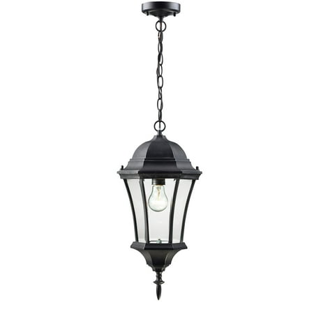 Outdoor Pendant 1 Light With Black Finish Aluminum Medium Base Bulb 10 inch 100 Watts
Outdoor Pendant 1 Light With Black Finish Aluminum Medium Base Bulb 10 inch 100 Watts