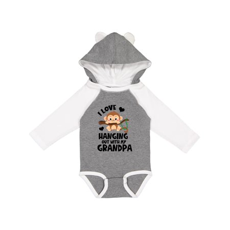 Inktastic Monkey I Love Hanging out with My Grandpa Gift Baby Boy or Baby Girl Long Sleeve Bodysuit
Inktastic Monkey I Love Hanging out with My Grandpa Gift Baby Boy or Baby Girl Long Sleeve Bodysuit