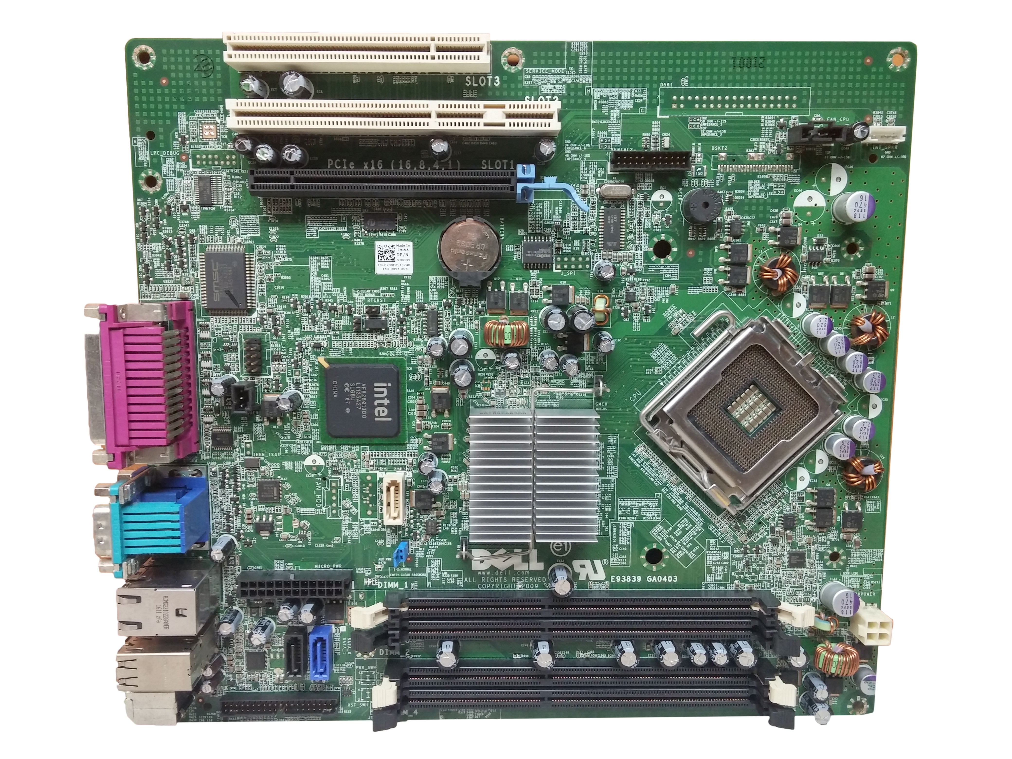 Used Dell 200DY Optiplex 780 LGA 775 Socket T DDR3 Desktop Motherboard