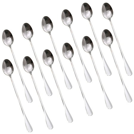 12pcs Long Handle Iced Tea Spoon Coffee Ice Cream Scoop Stainless Steel Cocktail Stirring Spoons
12pcs Long Handle Iced Tea Spoon Coffee Ice Cream Scoop Stainless Steel Cocktail Stirring Spoons