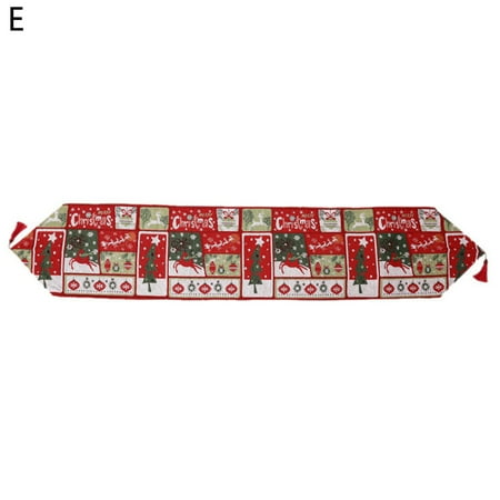 VERMON Santa Claus Table Runner Decorative Lint Free Useful Santa Claus Snowman Printing Xmas Table Runner
VERMON Santa Claus Table Runner Decorative Lint Free Useful Santa Claus Snowman Printing Xmas Table Runner