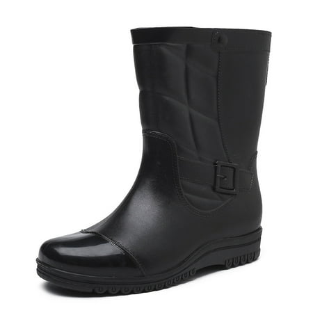 Men S Anti-Skid Wear-Resistant Waterproof Rain Boots Kitchen Fishing Overshoes Plush Medium Tube Adult Rubber Boots
Men S Anti-Skid Wear-Resistant Waterproof Rain Boots Kitchen Fishing Overshoes Plush Medium Tube Adult Rubber Boots