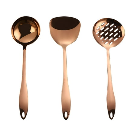 Stainless Steel Cooking Utensils 3pcs Titanium Plated Series Stainless Steel Kitchenware Set
Stainless Steel Cooking Utensils 3pcs Titanium Plated Series Stainless Steel Kitchenware Set