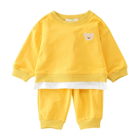 Clothes Boys Children Wear Toddler Set Sweatshirt+Pants Baby Embroidery Sports Outfits Tracksuit 2PCS Kids Girls Bear Boys Outfits&Set Junior Track Suit
Clothes Boys Children Wear Toddler Set Sweatshirt+Pants Baby Embroidery Sports Outfits Tracksuit 2PCS Kids Girls Bear Boys Outfits&Set Junior Track Suit
