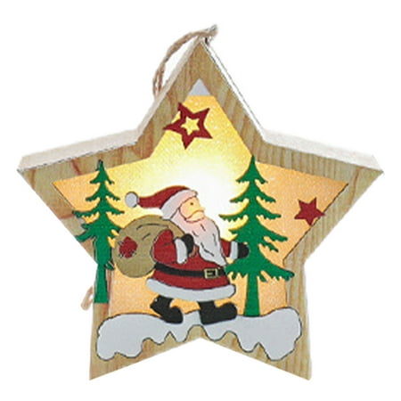 ibaste Christmas Luminous Wooden Pendants | LED Light Christmas Ornaments Decoration | Glowing Small Pendant Santa Snowman Deer for Christmas Tree
ibaste Christmas Luminous Wooden Pendants | LED Light Christmas Ornaments Decoration | Glowing Small Pendant Santa Snowman Deer for Christmas Tree