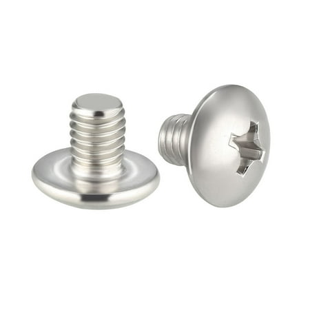 Machine Screws M6x8mm Phillips Screw 304 Stainless Steel Fasteners Bolts 30 Pcs
Machine Screws M6x8mm Phillips Screw 304 Stainless Steel Fasteners Bolts 30 Pcs
