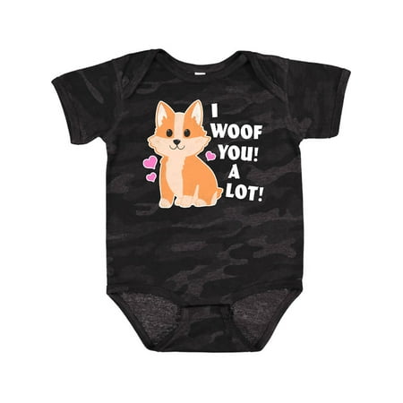 Inktastic I Woof You a Lot with Corgi Illustration Gift Baby Boy or Baby Girl Bodysuit
Inktastic I Woof You a Lot with Corgi Illustration Gift Baby Boy or Baby Girl Bodysuit