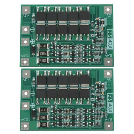 2PCS 3S 40A for Screwdriver 12V - 18650 Bms Battery Protection Board Pcm with Balance Liion Battery Cell Module 
2PCS 3S 40A for Screwdriver 12V - 18650 Bms Battery Protection Board Pcm with Balance Liion Battery Cell Module