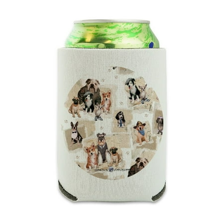 Cool Dudes Dogs in Outfits Can Cooler - Drink Sleeve Hugger Collapsible Insulator - Beverage Insulated Holder
Cool Dudes Dogs in Outfits Can Cooler - Drink Sleeve Hugger Collapsible Insulator - Beverage Insulated Holder