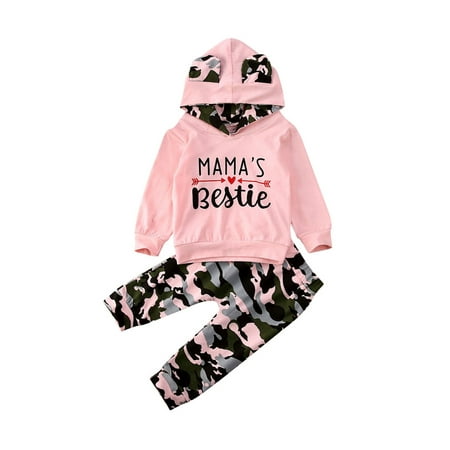 Gwiyeopda Toddler Baby Girl Outfits Sets Camo Hoodies High Waist Tops Long Pants Tracksuit
Gwiyeopda Toddler Baby Girl Outfits Sets Camo Hoodies High Waist Tops Long Pants Tracksuit
