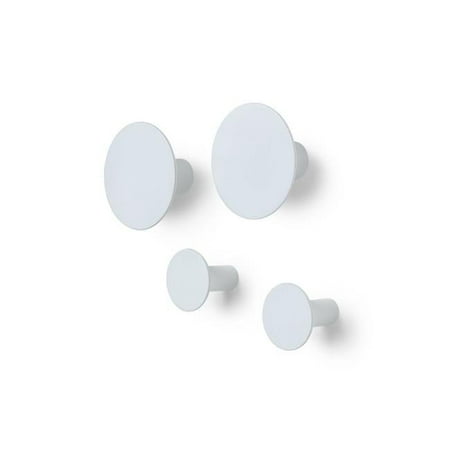 Blomus 65799 Ponto Wall Hooks Microchip - Pack of 4