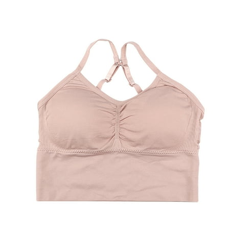 RPVATI Womens Comfort Straps Bralette Wireless Bra Sports Soft Padded Seamless Bra for Women Girls
RPVATI Womens Comfort Straps Bralette Wireless Bra Sports Soft Padded Seamless Bra for Women Girls