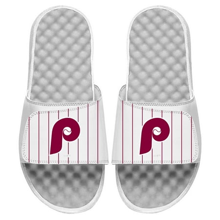 Men s ISlide White Philadelphia Phillies Cooperstown Pinstripe Logo Slide Sandals
Men s ISlide White Philadelphia Phillies Cooperstown Pinstripe Logo Slide Sandals