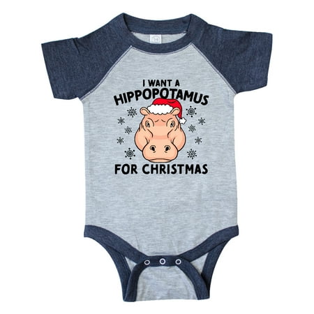 Inktastic I Want a Hippopotamus for Christmas in Santa Hat Gift Baby Boy or Baby Girl Bodysuit
Inktastic I Want a Hippopotamus for Christmas in Santa Hat Gift Baby Boy or Baby Girl Bodysuit