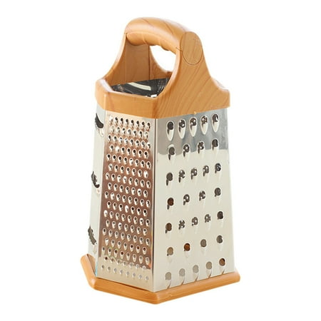Kitchen Stainless Steel 6-Sided Box Grater Vegetable Cheese Slicer Shredder New