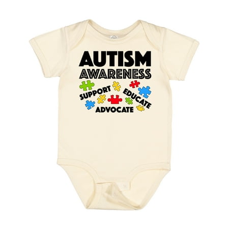 Inktastic Autism Awareness- Support Educate Advocate Gift Baby Boy or Baby Girl Bodysuit
Inktastic Autism Awareness- Support Educate Advocate Gift Baby Boy or Baby Girl Bodysuit