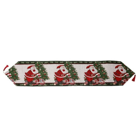 Pnellth Christmas Table Runner Exquisite Pattern Wear Resistant Washable Non-Fading Lint Free Decorative Cloth Xmas Elk Snowman Printed Table Runner Decor for Home
Pnellth Christmas Table Runner Exquisite Pattern Wear Resistant Washable Non-Fading Lint Free Decorative Cloth Xmas Elk Snowman Printed Table Runner Decor for Home