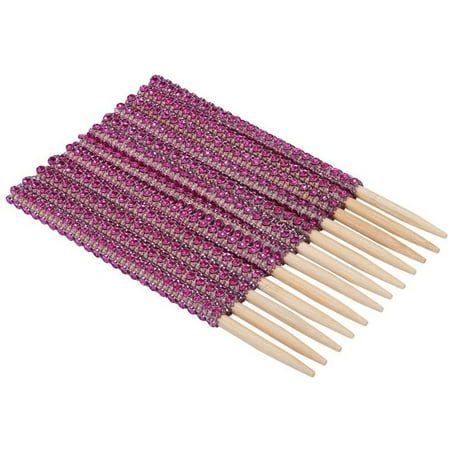 JANGSLNG 12Pcs/Set Durable Apples Stick Widely Use Wood Glitter Decorative Xmas Fruit Pick for Festival
JANGSLNG 12Pcs/Set Durable Apples Stick Widely Use Wood Glitter Decorative Xmas Fruit Pick for Festival