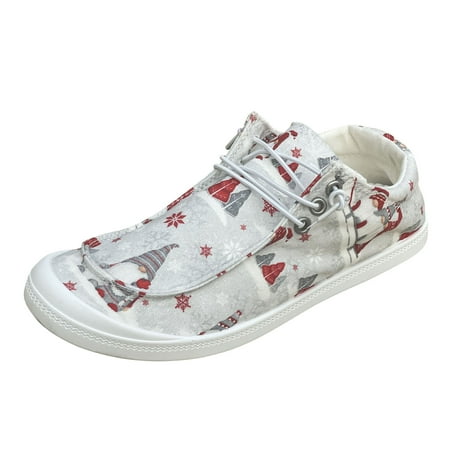 Puawkoer Ladies Fashion Exquisite Christmas Print Lace Up Round Head Comfort Flat Casual Shoes
Puawkoer Ladies Fashion Exquisite Christmas Print Lace Up Round Head Comfort Flat Casual Shoes