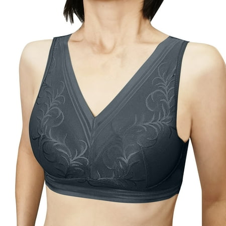 zuwimk Bras For Women Women s Easy Does It Underarm Smoothing with Seamless Stretch Wireless Lightly Lined Comfort Bra Black 6XL
zuwimk Bras For Women Women s Easy Does It Underarm Smoothing with Seamless Stretch Wireless Lightly Lined Comfort Bra Black 6XL