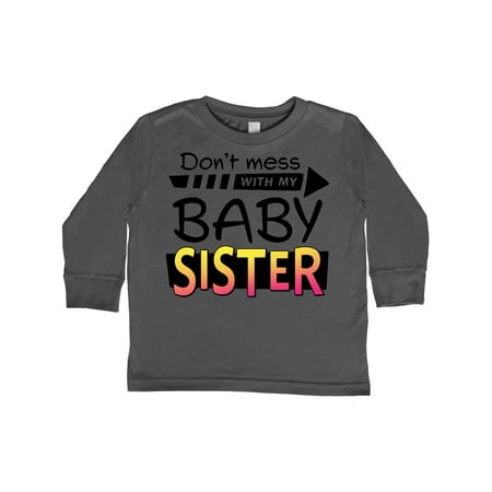 Inktastic Don t Mess with my Baby Sister Gift Toddler Boy or Toddler Girl Long Sleeve T-Shirt
Inktastic Don t Mess with my Baby Sister Gift Toddler Boy or Toddler Girl Long Sleeve T-Shirt