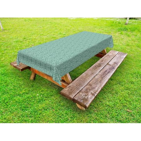 Green Outdoor Tablecloth Vintage Style Victorian Garden Pattern Antique Design Old Fashion Ornaments Decorative Washable Fabric Picnic Tablecloth 58 X 104 Inches Turquoise Seafoam by Ambesonne
Green Outdoor Tablecloth Vintage Style Victorian Garden Pattern Antique Design Old Fashion Ornaments Decorative Washable Fabric Picnic Tablecloth 58 X 104 Inches Turquoise Seafoam by Ambesonne