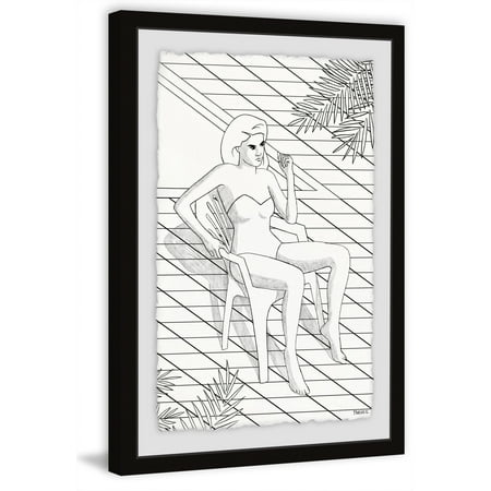 Parvez Taj PT-JULOSW-374-BFPFL-45 Gray 45" X 30"
