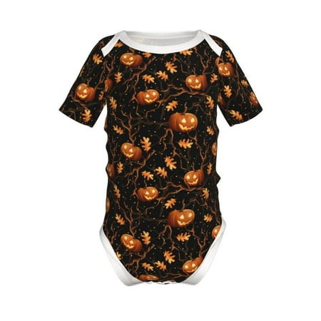 Adobk Halloween With Pumpkins Print Baby Climbing Clothes Jumpsuit Rompers Classic Rompers Child Short sleeve Bodysuits-9M
Adobk Halloween With Pumpkins Print Baby Climbing Clothes Jumpsuit Rompers Classic Rompers Child Short sleeve Bodysuits-9M