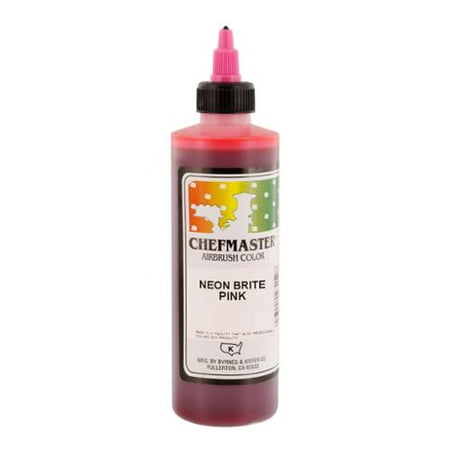 Chefmaster 9-Ounce Neon Brite Pink Airbrush Cake Decorating Food ... Chefmaster 9-Ounce Neon Brite Pink Airbrush Cake Decorating Food ...