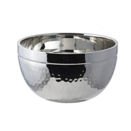 Bon Chef 61245 11 x 6 in. Classic Double Wall Bowl Hammer 5 quart