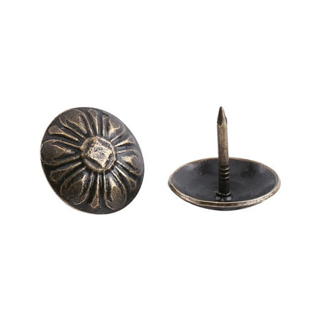 100pc Vintage Upholster Nails Bronze Metal Tag Furniture Sofa Shoe Door Decorative Tack Stud
100pc Vintage Upholster Nails Bronze Metal Tag Furniture Sofa Shoe Door Decorative Tack Stud