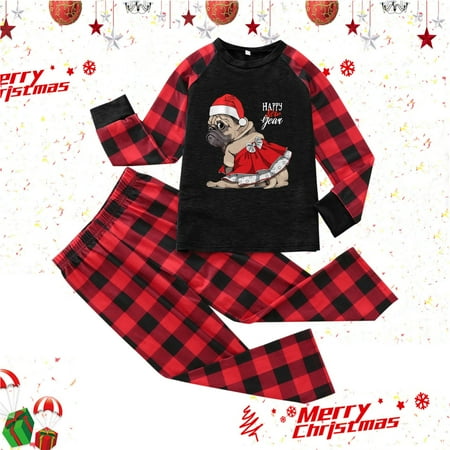 NEGJ Kids Child Christmas Dog Print Long Sleeve Tops And Pants 2PC Set Outfirs Family Matching Pajamas Sleepwear New Years Clothes Pjs Matching Sets Loungewear Outfits
NEGJ Kids Child Christmas Dog Print Long Sleeve Tops And Pants 2PC Set Outfirs Family Matching Pajamas Sleepwear New Years Clothes Pjs Matching Sets Loungewear Outfits