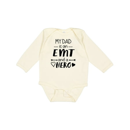Inktastic My Dad is an EMT and a Hero Gift Baby Boy or Baby Girl Long Sleeve Bodysuit
Inktastic My Dad is an EMT and a Hero Gift Baby Boy or Baby Girl Long Sleeve Bodysuit