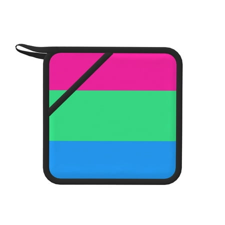 1 Pc Silicone Anti-Hot Hot Pads Oven Mitts Heat Resistant Pot Holders With Pockets Non Slip Oven Glove Potholder For Kitchen Cooking Bbq Baking 7.1in Lgbtq + Polysexual
1 Pc Silicone Anti-Hot Hot Pads Oven Mitts Heat Resistant Pot Holders With Pockets Non Slip Oven Glove Potholder For Kitchen Cooking Bbq Baking 7.1in Lgbtq + Polysexual