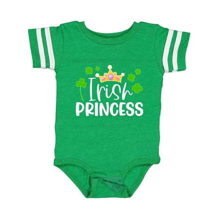 Inktastic Irish Princess with Crown and Green Clovers Gift Baby Girl Bodysuit
Inktastic Irish Princess with Crown and Green Clovers Gift Baby Girl Bodysuit