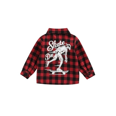 Calsunbaby Kids Baby Boys Girls Plaid Shirt Outwear Red Long Sleeve Lapel Button Down Plaid Blouse Coat Red 4-5 Years
Calsunbaby Kids Baby Boys Girls Plaid Shirt Outwear Red Long Sleeve Lapel Button Down Plaid Blouse Coat Red 4-5 Years