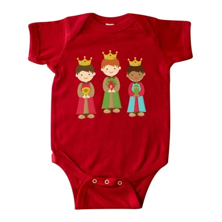 Inktastic Christmas Three Wisemen Gift Baby Boy or Baby Girl Bodysuit