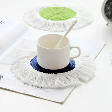Feiboyy 14cm Cotton Insulation Mat Meal Mat Woven Anti Scalding Table Mat Bowl Mat Nordic Simple Pot Mat Cotton Insulation Mat
Feiboyy 14cm Cotton Insulation Mat Meal Mat Woven Anti Scalding Table Mat Bowl Mat Nordic Simple Pot Mat Cotton Insulation Mat