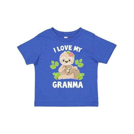 Inktastic Cute Sloth I Love My Granma with Green Leaves Gift Toddler Boy or Toddler Girl T-Shirt
Inktastic Cute Sloth I Love My Granma with Green Leaves Gift Toddler Boy or Toddler Girl T-Shirt
