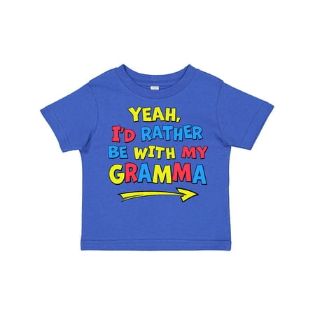 Inktastic Yeah I d Rather Be with My Gramma in Red Yellow and Blue Gift Toddler Boy or Toddler Girl T-Shirt
Inktastic Yeah I d Rather Be with My Gramma in Red Yellow and Blue Gift Toddler Boy or Toddler Girl T-Shirt