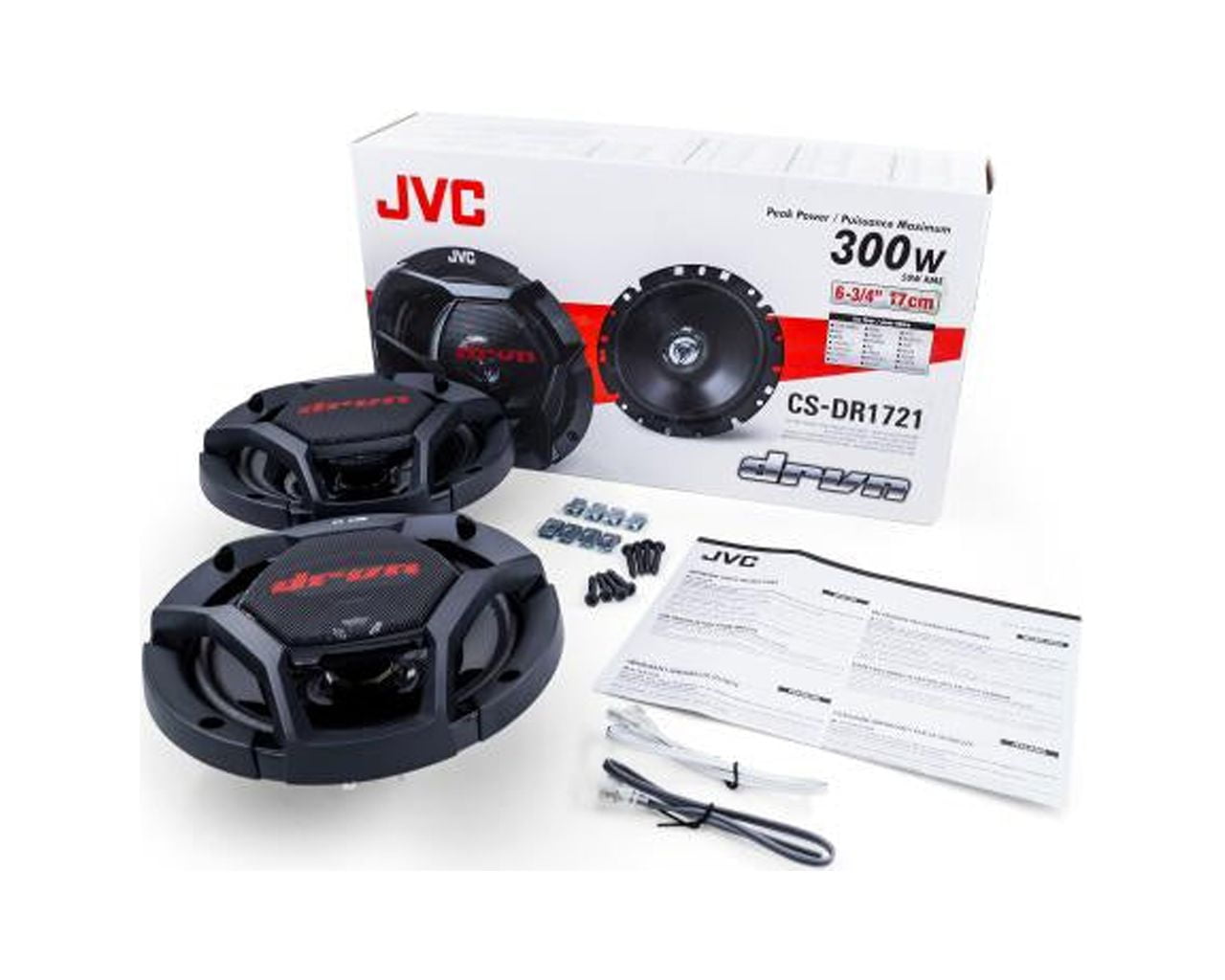 Jvc Cs Dr W Peak W Rms Drvn Series Way Coaxial Car