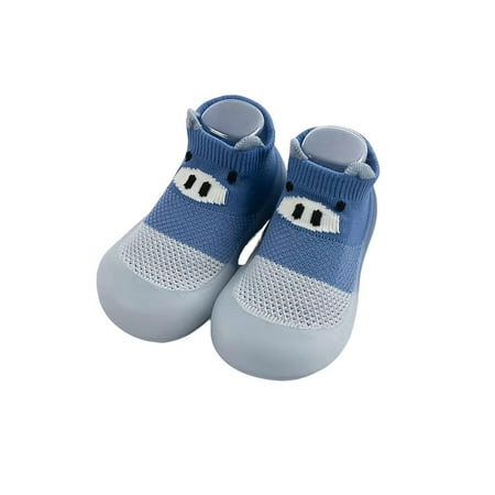 Gomelly Infant Floor Slippers Knit Upper Ankle Socks Soft Soles Sock Shoe Slip On First Walking Shoes Toddler Girls Boys Blue Piggy 10C-11C
Gomelly Infant Floor Slippers Knit Upper Ankle Socks Soft Soles Sock Shoe Slip On First Walking Shoes Toddler Girls Boys Blue Piggy 10C-11C