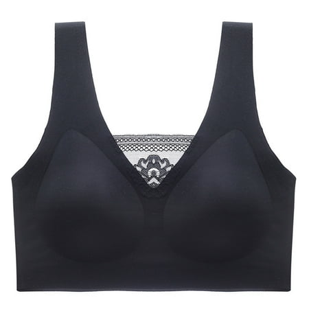 eczipvz Sports Bras for Women Seamless Bra Wireless Bra for Women Convertible Strap Ultra Comfort Bra V Neck Invisible Bralette Black M
eczipvz Sports Bras for Women Seamless Bra Wireless Bra for Women Convertible Strap Ultra Comfort Bra V Neck Invisible Bralette Black M