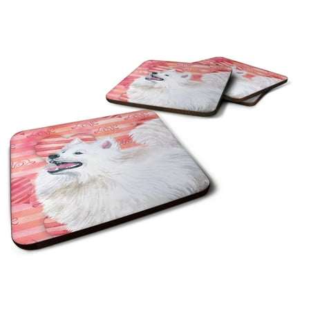 Carolines Treasures BB9778FC Samoyed Love Foam Coaster Set of 4 Red 3 1/2 x 3 1/2 multicolor
Carolines Treasures BB9778FC Samoyed Love Foam Coaster Set of 4 Red 3 1/2 x 3 1/2 multicolor