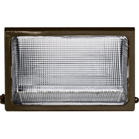 Dabmar Lighting DW1500-MT 9.38 x 12.63 x 7.75 in. 70 watts Medium Wall Pack Fixture with High Pressure Sodium Lamp, Bronze