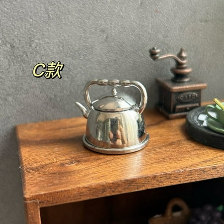 BESTONZON Mini Tea Kettle Mini Metal Teapot Home Office Tea Kettle Ornament Decorative Mini Teapot
BESTONZON Mini Tea Kettle Mini Metal Teapot Home Office Tea Kettle Ornament Decorative Mini Teapot